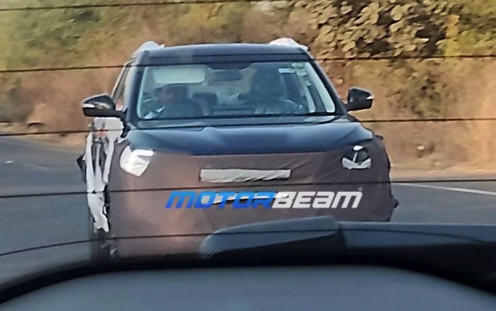 2024 Mahindra XUV300 Facelift Prototype Spied