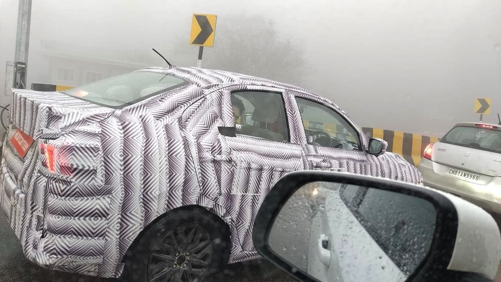 2024 Maruti Dzire Spotted Side