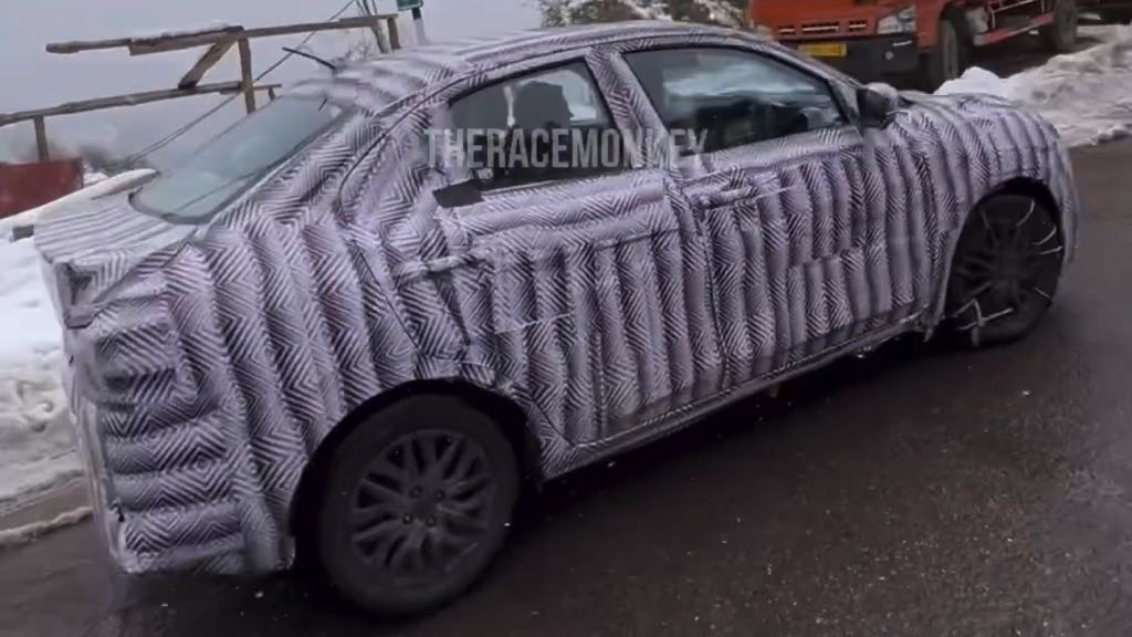 2024 Maruti Maruti Dzire Side Prototype