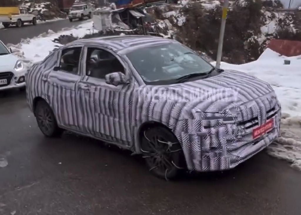 2024 Maruti Maruti Dzire Sunroof Prototype