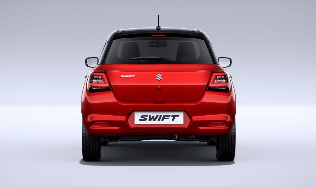 2024 Maruti Swift Rear Profile