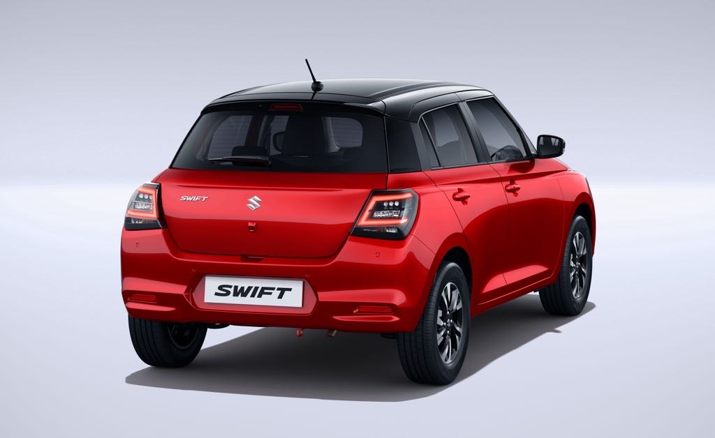 2024 Maruti Swift Rear