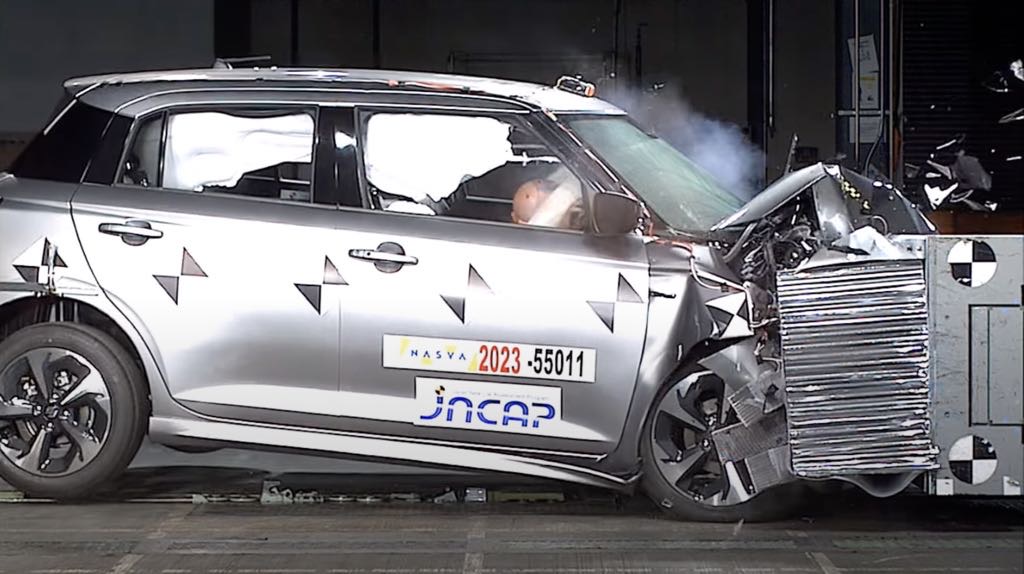 2024 Maruti Swift Safety Test