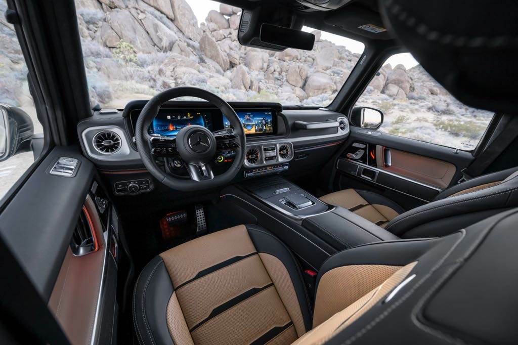 2024 Mercedes G-Class Facelift Interior