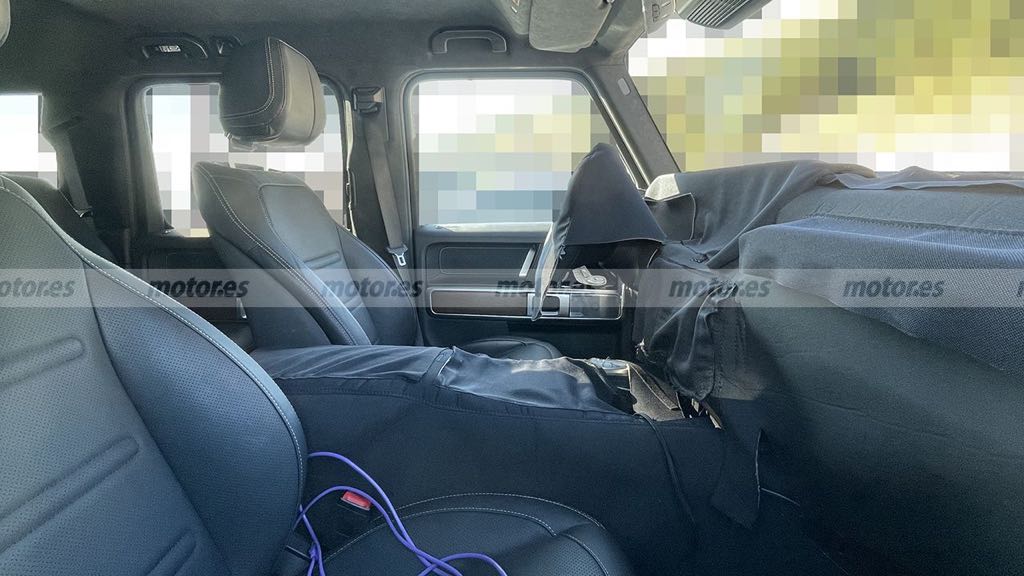 2024 Mercedes G-Class Interior Spied