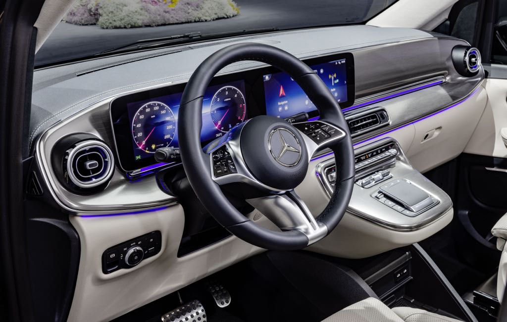 2024 Mercedes V Class Dashboard