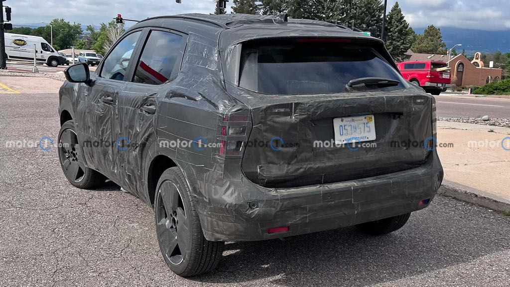 2024 Nissan Kicks Prototype Rear