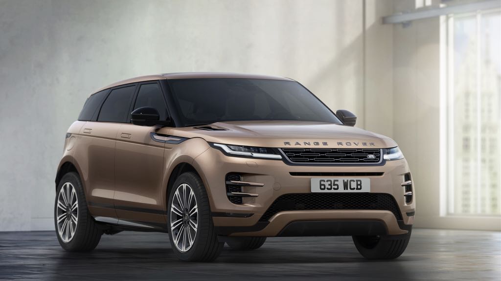 Range Rover Evoque Facelift Revealed