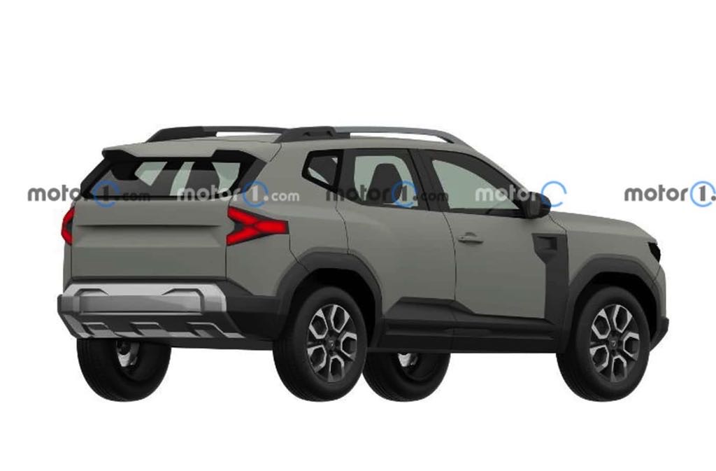 2024 Renault Duster Design Patent Rear