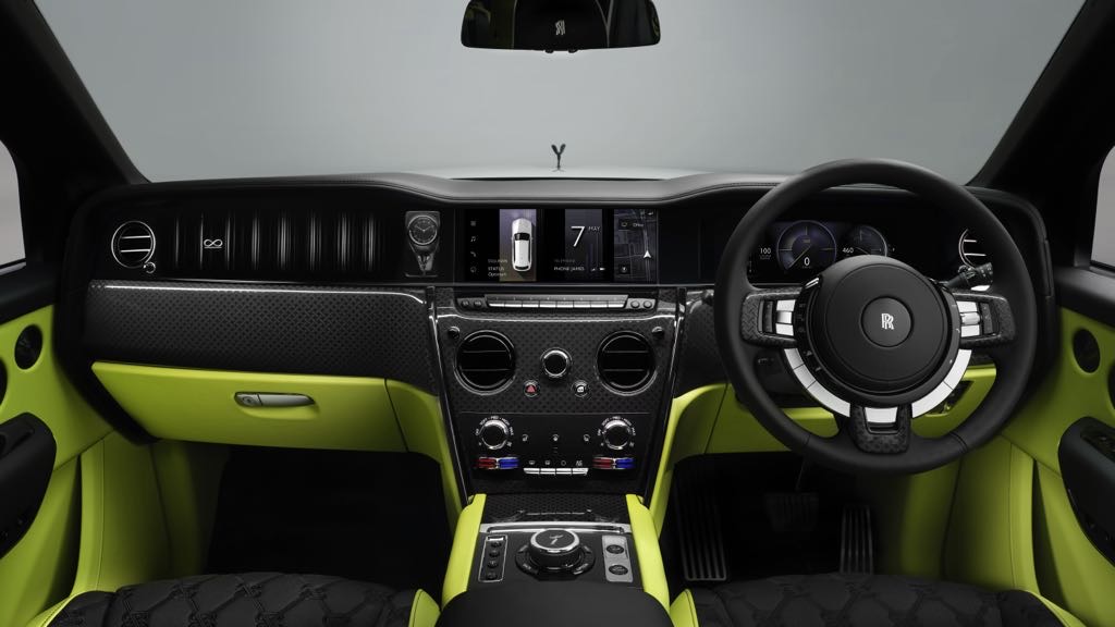2024 Rolls-Royce Cullinan Facelift Black Badge Interior