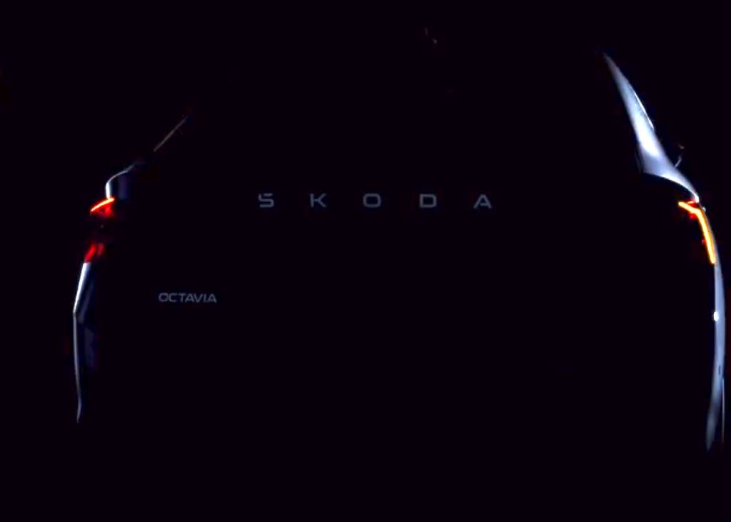 2024 Skoda Octavia Facelift Teaser