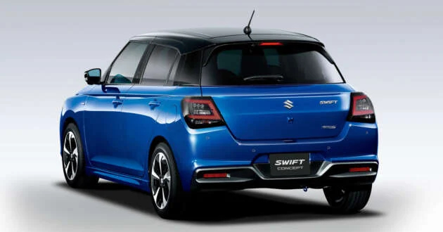 2024 Suzuki Swift Concept Rear