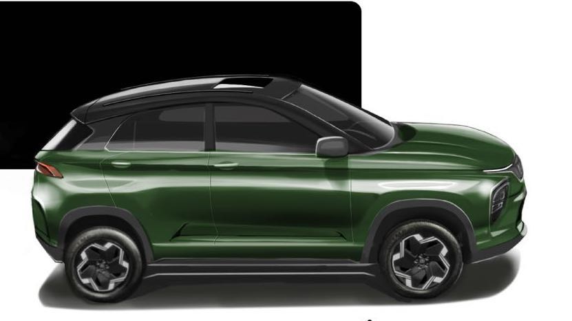 2024 Tata Nexon Rendering Green