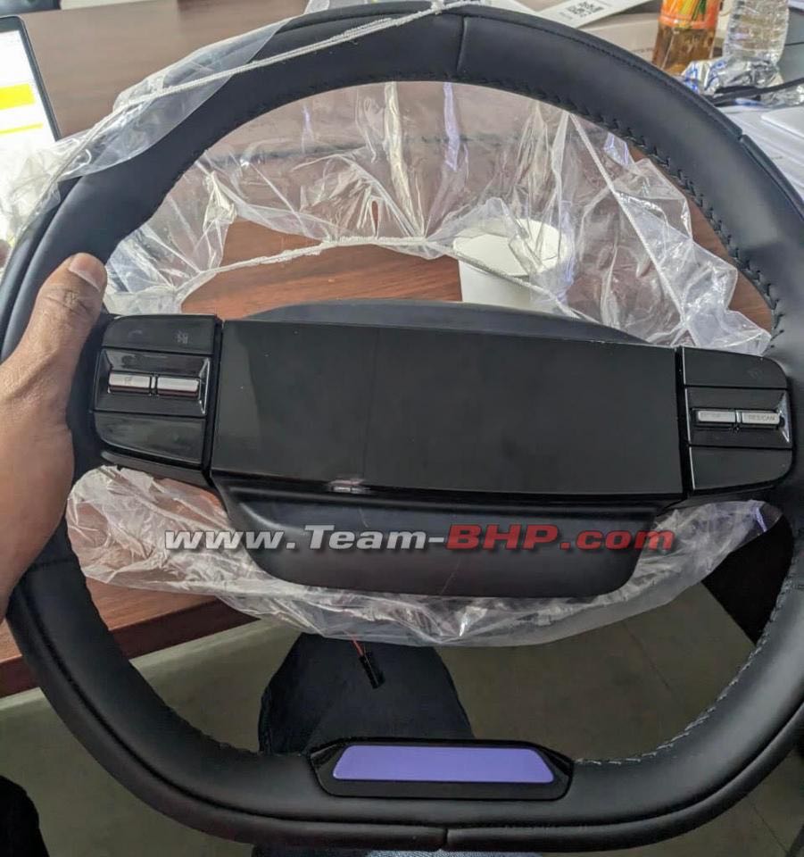 2024 Tata Nexon Steering Wheel Display