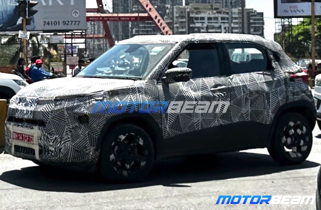 2024 Tata Punch Facelift Spied Testing