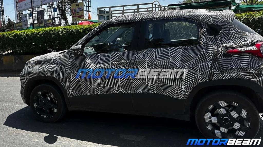 2024 Tata Punch facelift spied