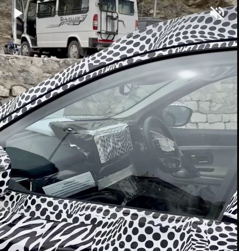 2024 Tata Safari Interior Spied