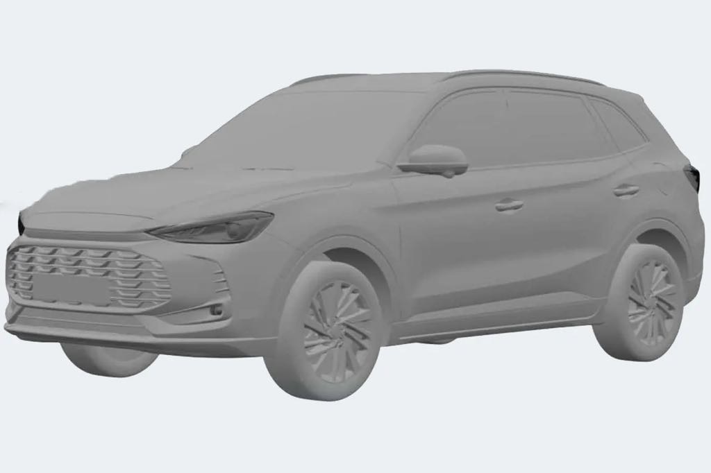 2025 MG ZS Leaked