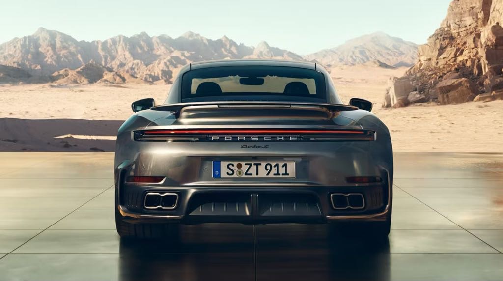 2025 Porsche 911 Turbo S Rear
