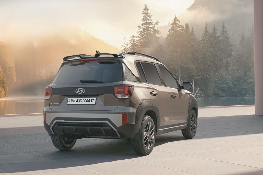 2026 Hyundai Exter Facelift Rear