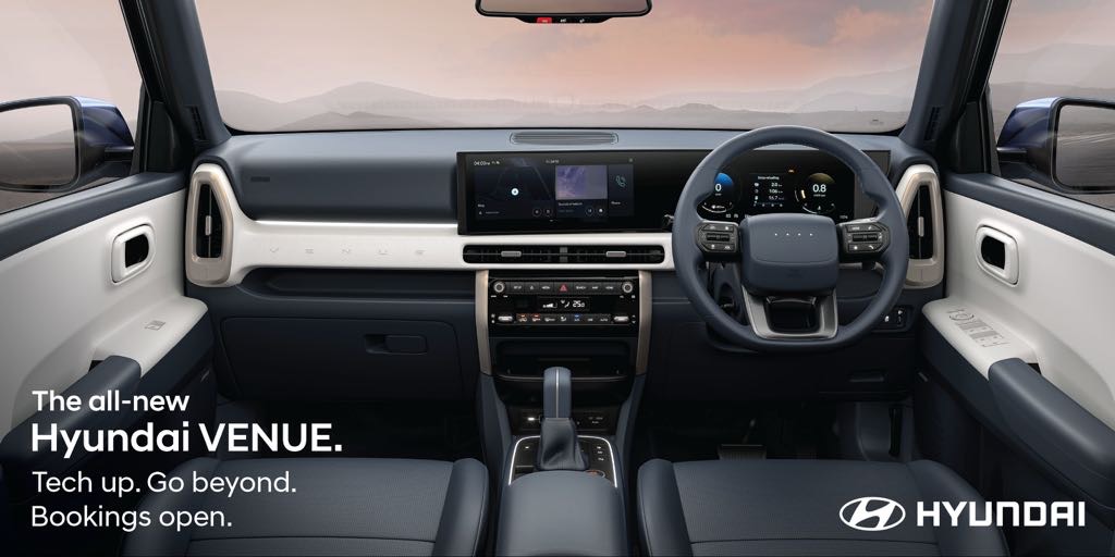 2026 Hyundai Venue Dashboard