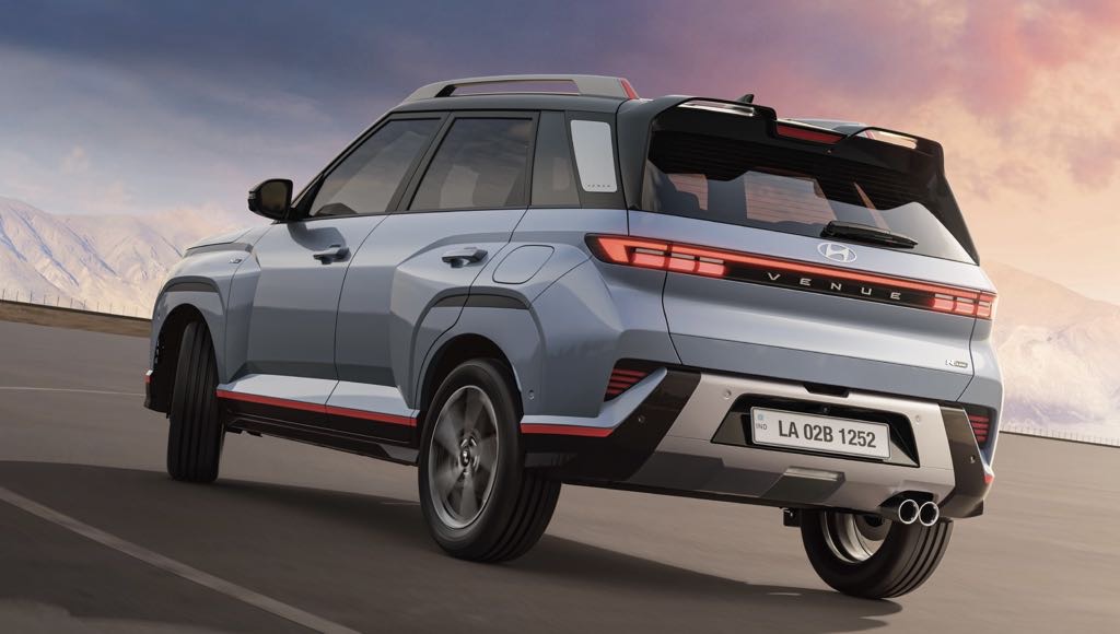 2026 Hyundai Venue N Line Rear