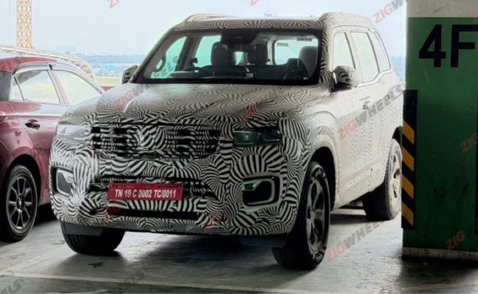 2026 Mahindra Scorpio N Spotted