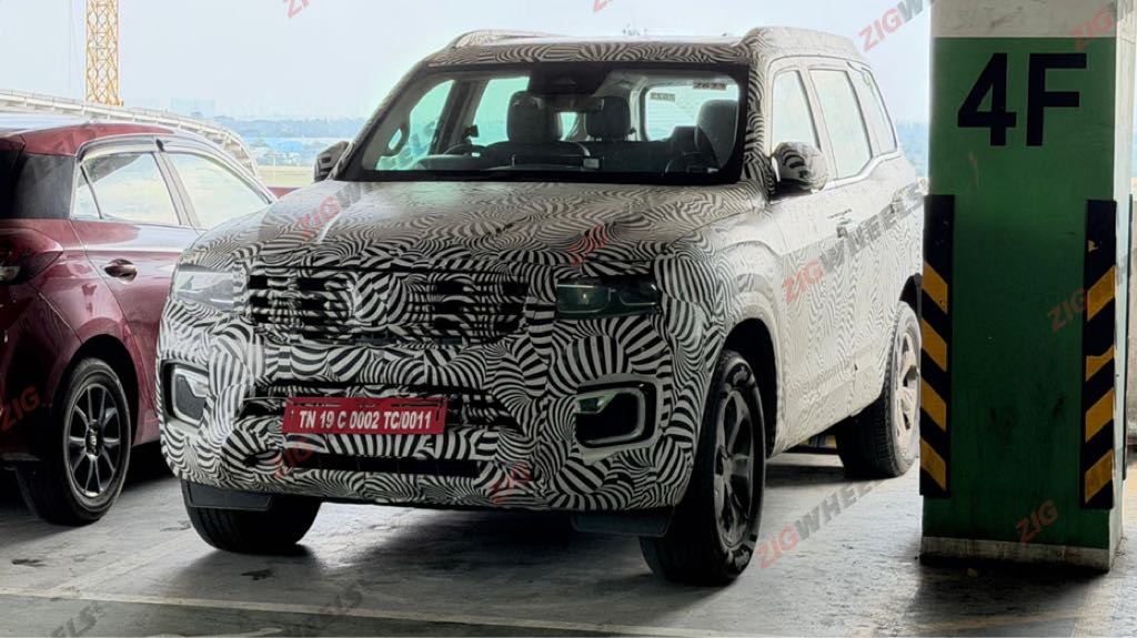 2026 Mahindra Scorpio N Spotted