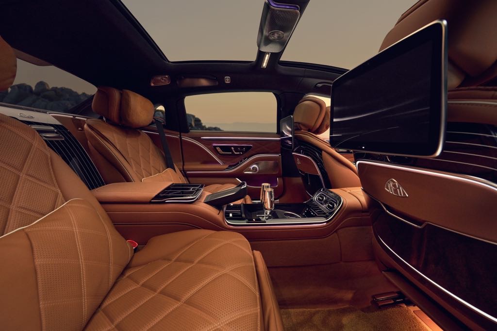 2026 Mercedes-Maybach S-Class Rear Seat