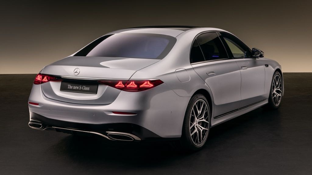 2026 Mercedes S-Class Facelift Rear