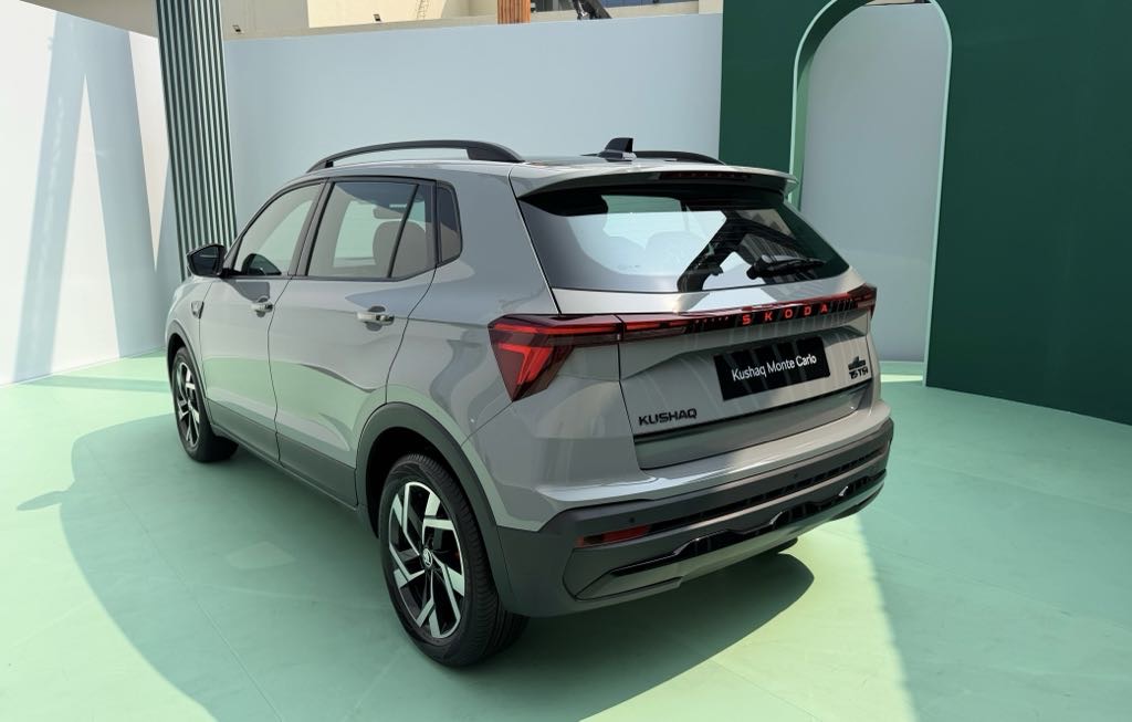 2026 Skoda Kushaq Facelift Rear