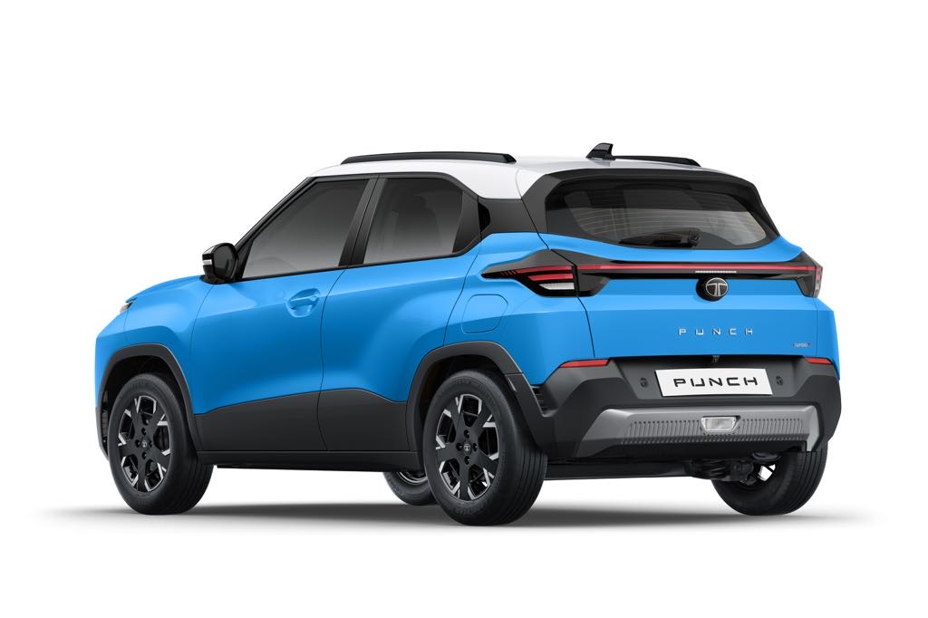 2026 Tata Punch Facelift Rear