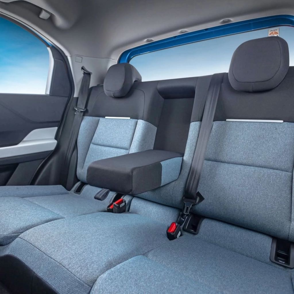 2026 Tata Punch Facelift Rear Seats