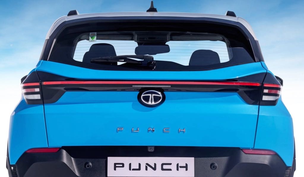 2026 Tata Punch Facelift Rear