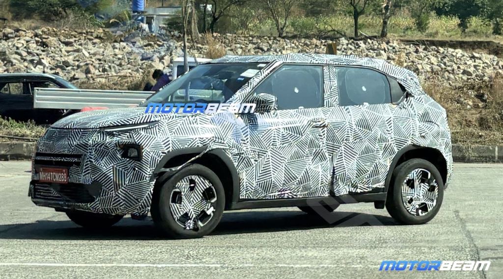 2026 Tata Punch Facelift Spotted