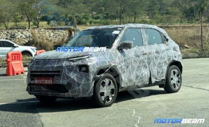 2026 Tata Punch Facelift Spy Shot