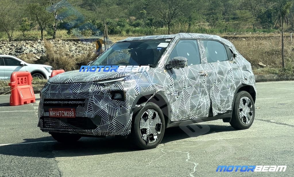 2026 Tata Punch Facelift Spy Shot