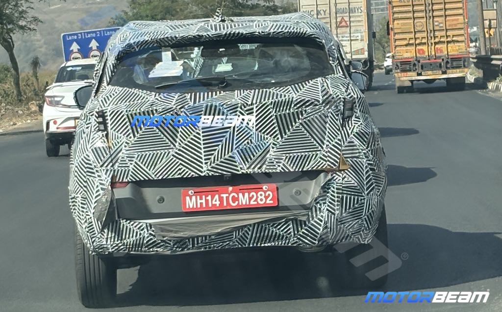 2026 Tata Punch Facelift Test Mule