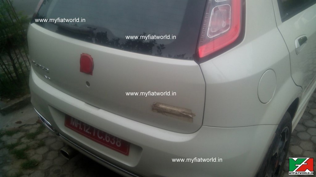 Abarth Punto Evo Spied Testing