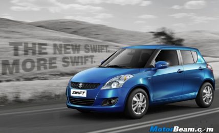All New Swift Blue Colour