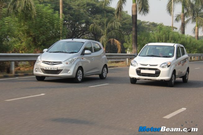 Alto 800 vs Hyundai Eon Video Review