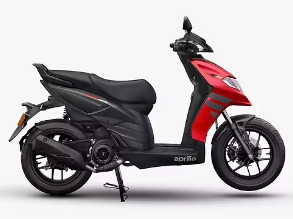 Aprilia SR 125 Red side