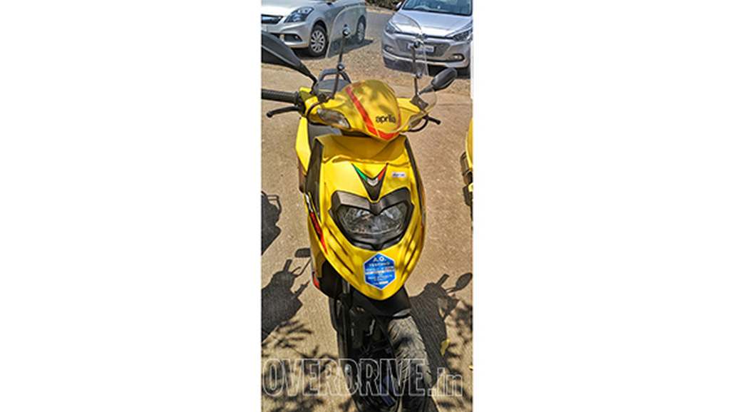 Aprilia SR 125 Spied
