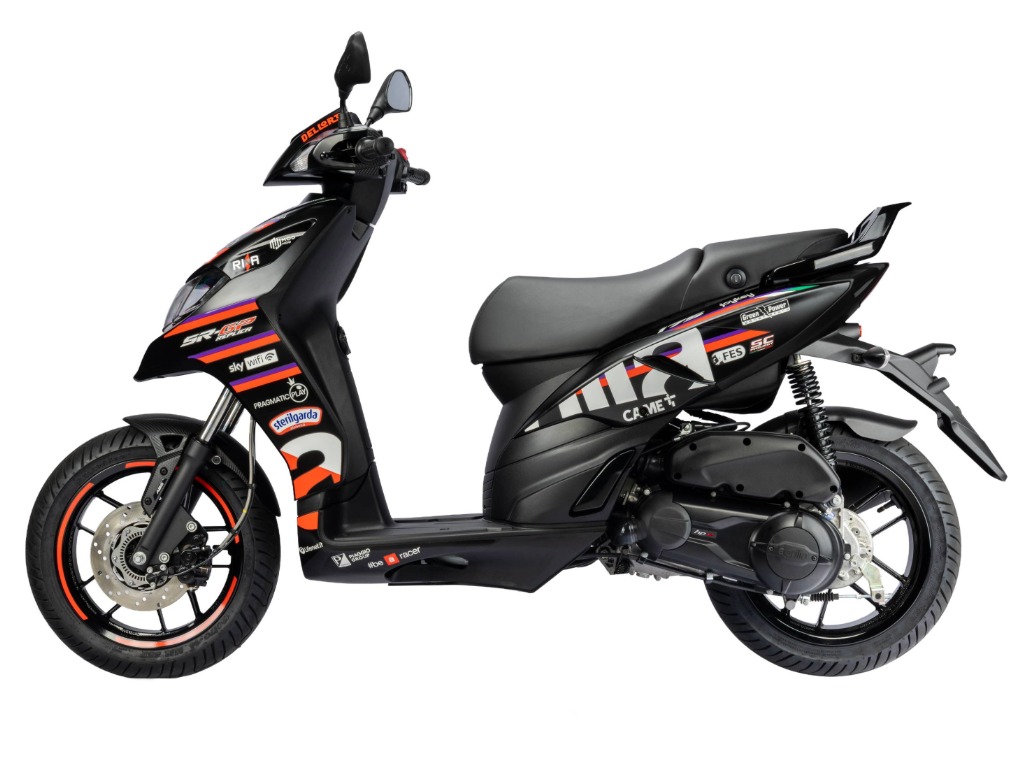 Aprilia SR GP Replica side