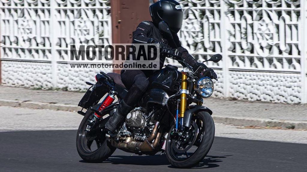 Aprilia Tuono 457 Spied