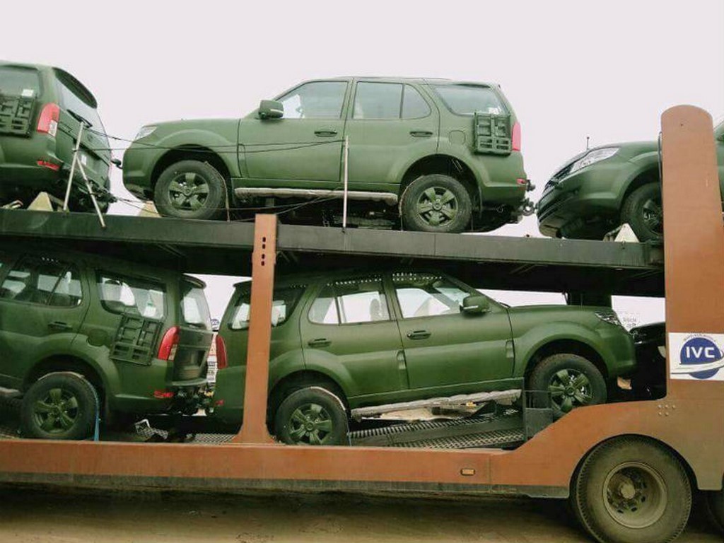 Army Spec Tata Safari Storme