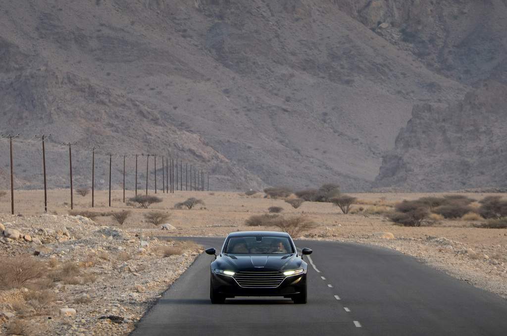 Aston Martin Lagonda Prototype Testing