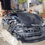 Aston Martin Rapide Mumbai Crash
