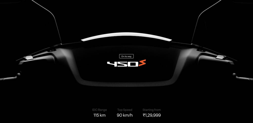 Ather 450S Teaser