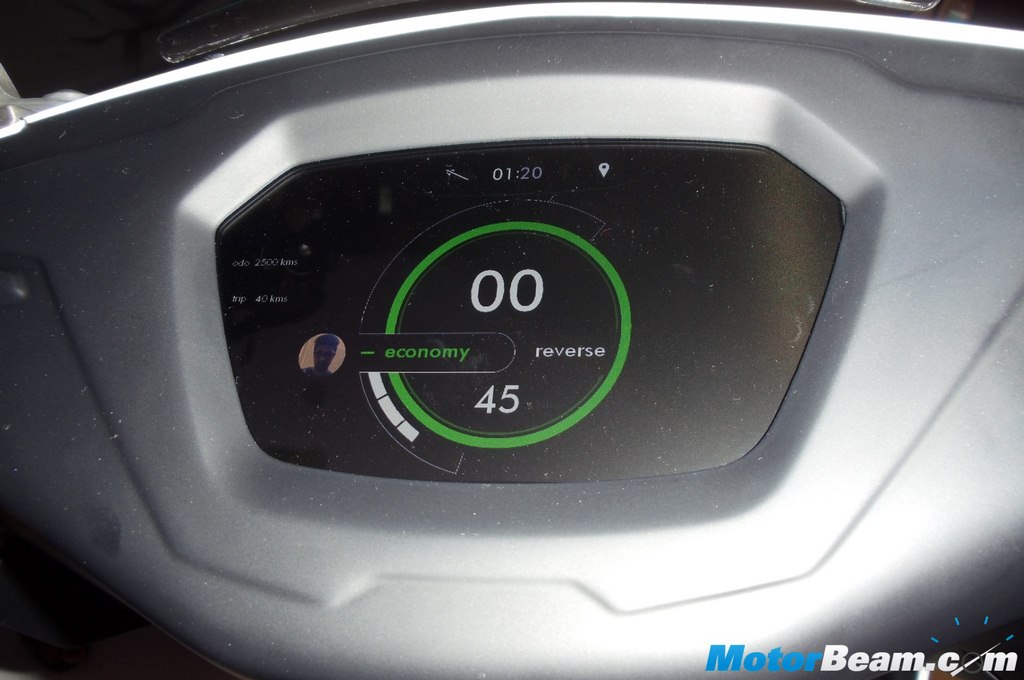 Ather S340 Dashboard